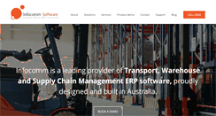 Desktop Screenshot of infocomm.com.au